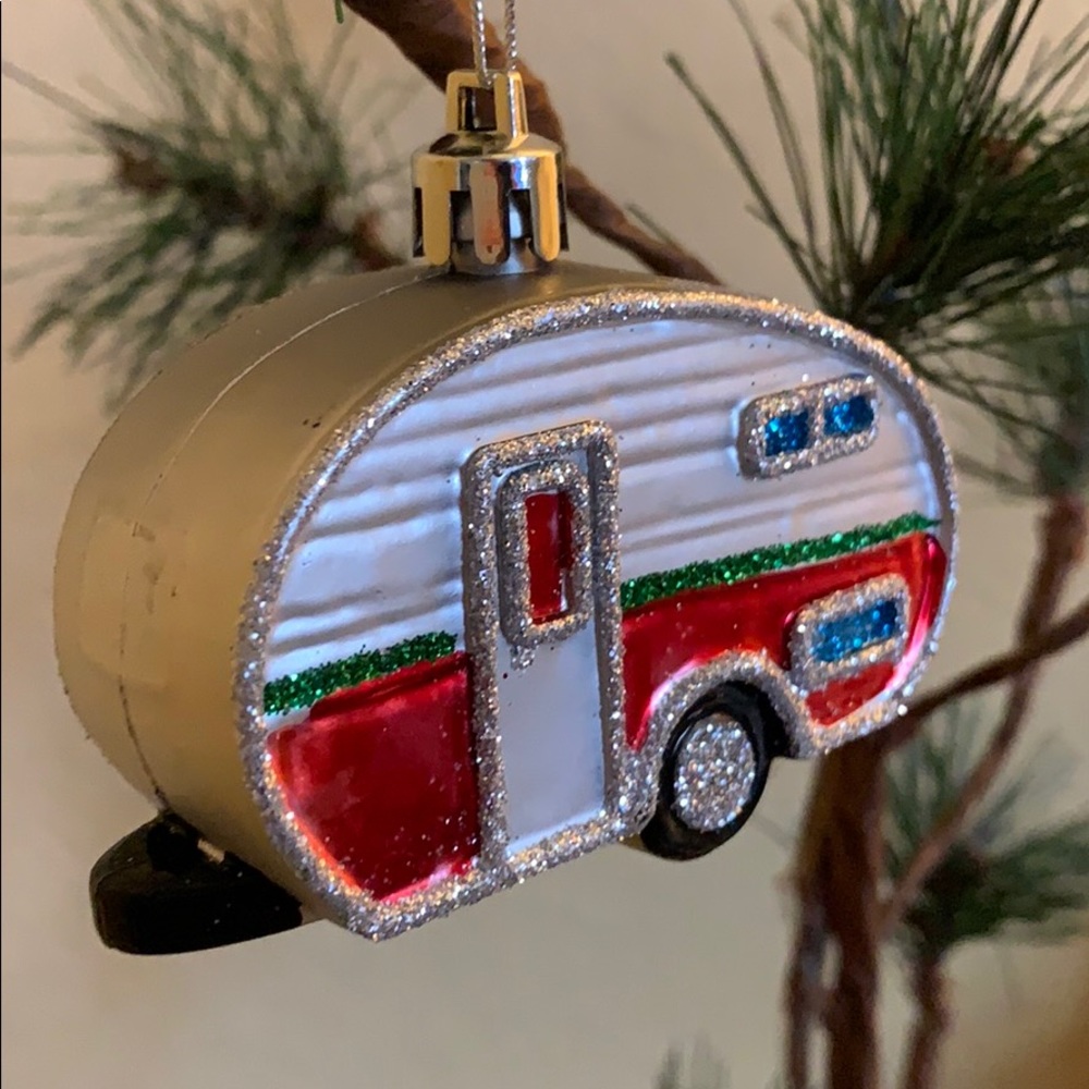 Ornament: trailer camper Christmas tree decoration retro style holiday decor - Picture 15 of 16